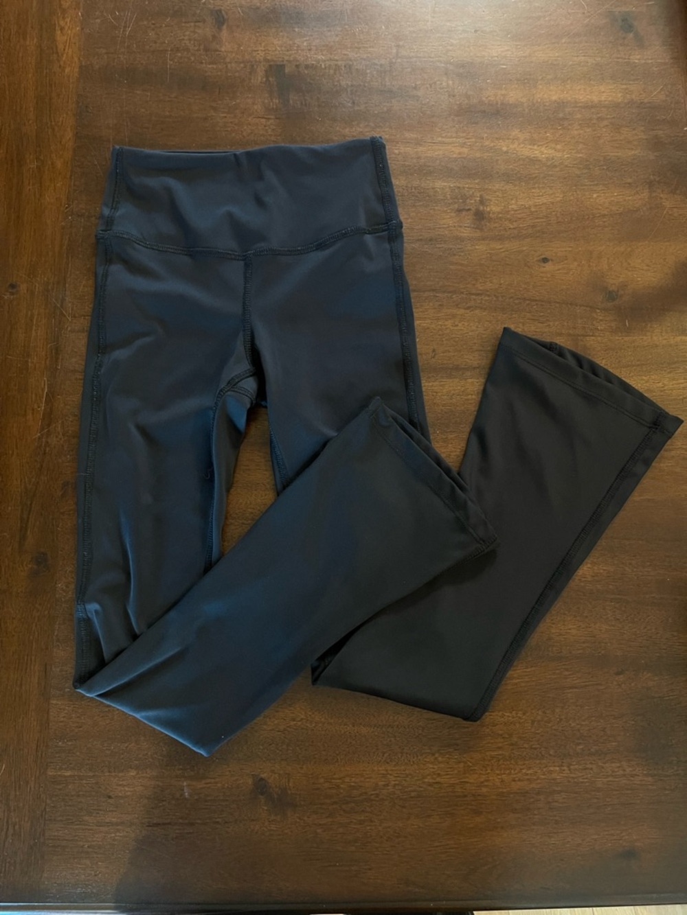 Tiger Friday Retro Flare Leggings in Onyx